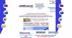 Desktop Screenshot of ezinesearch.com